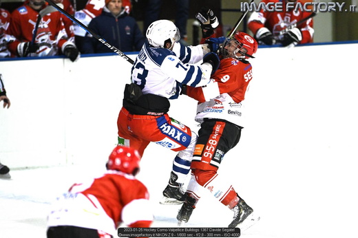 2023-01-25 Hockey Como-Valpellice Bulldogs 1367 Davide Segatel